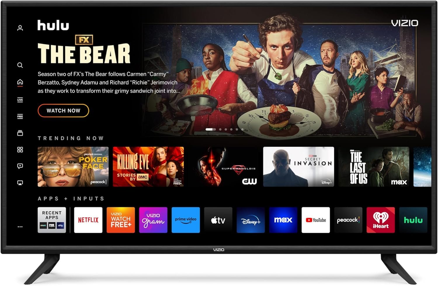 VIZIO 50-Inch V-Series 4K UHD LED Smart TV with Voice Remote