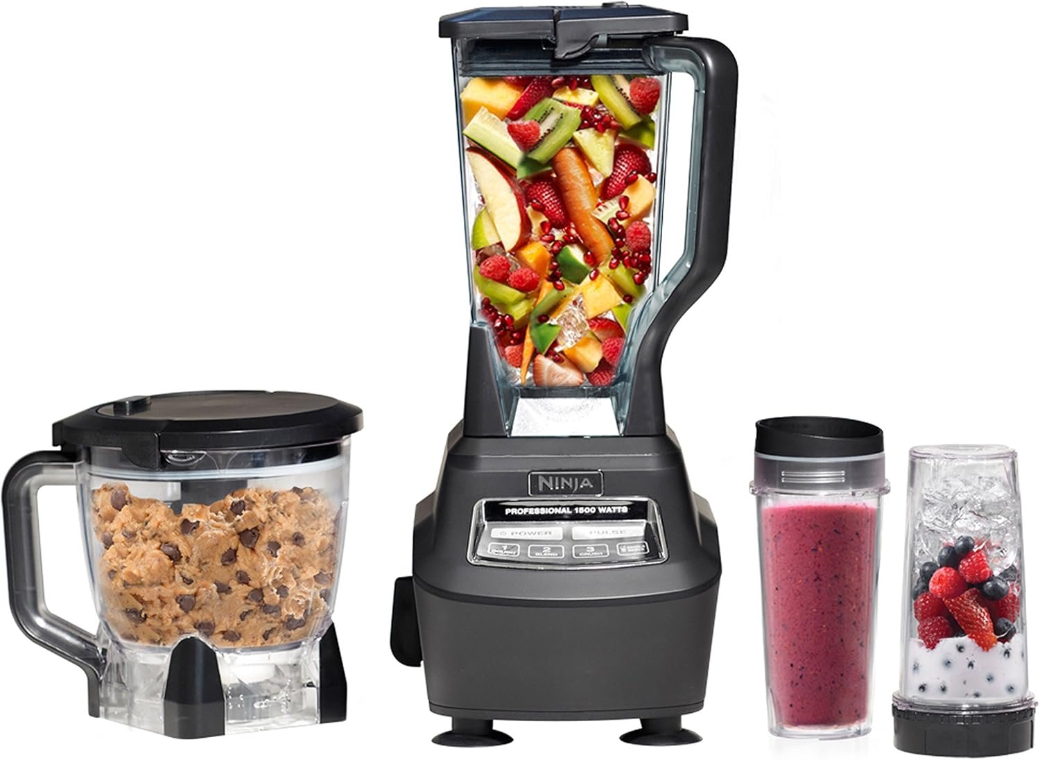 Ninja BL770 Mega Kitchen System, 1500W, 4 Functions for Smoothies