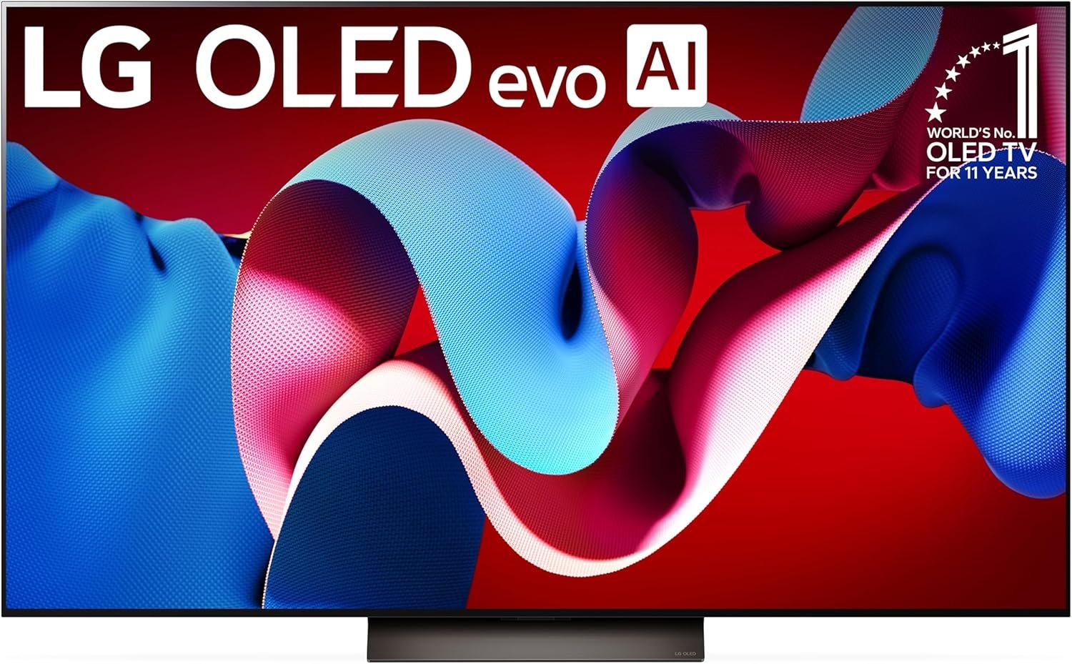 LG 65-Inch OLED evo C4 AI-Powered