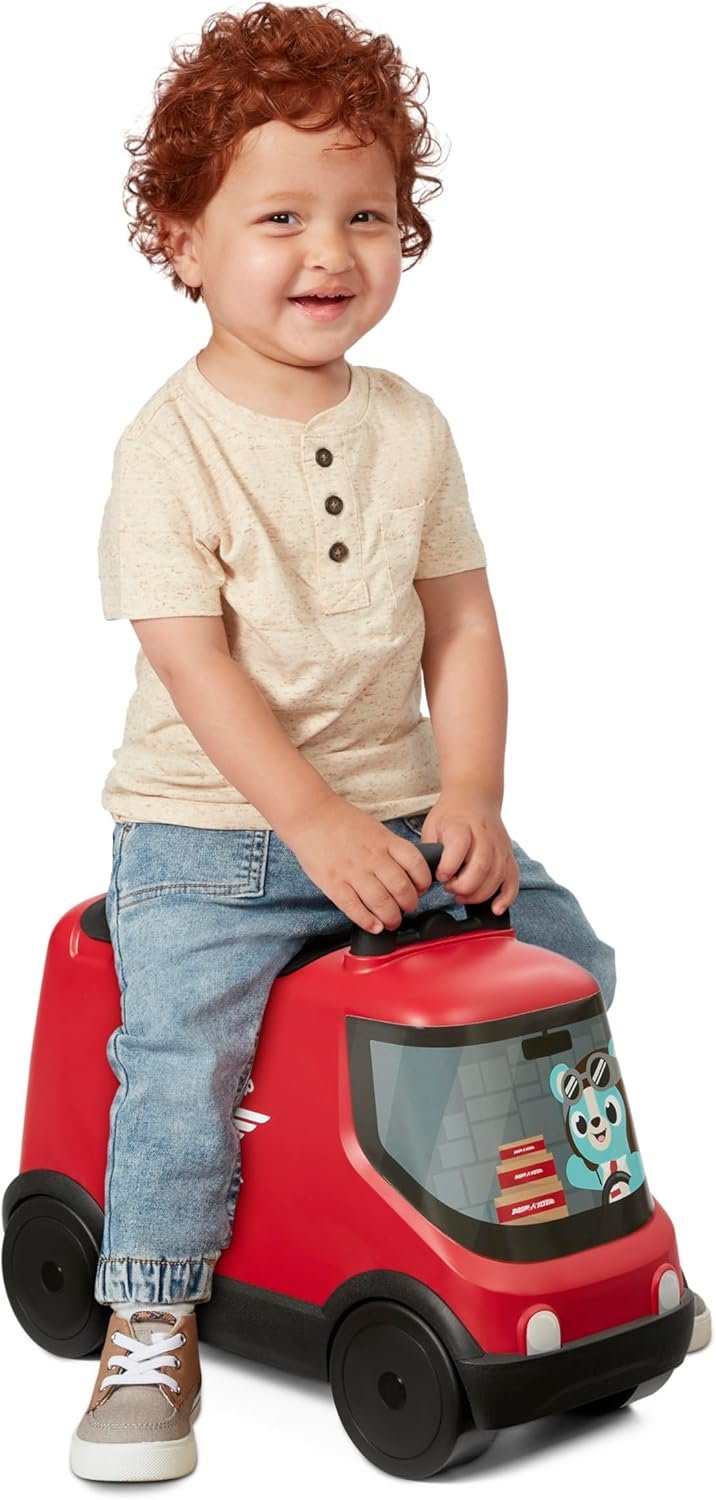 Radio Flyer Delivery Van Ride On Toy